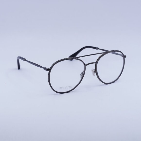 🕶️ New Jimmy Choo JC230 0807 00  Eyeglasses - Black with Glitter Frame 54mm - Picture 1 of 8